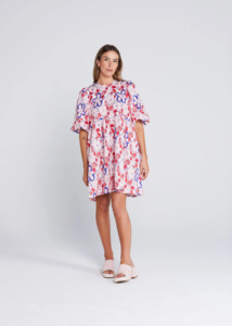 Thing Thing: THING THING Spin Dress - Squiggle Bloom