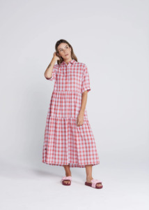 Thing Thing: THING THING Luna Dress - Checkmate