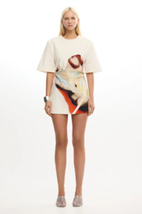 SIGNIFICANT OTHER Astrid Mini Dress - Cinnamon Fleur