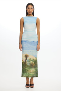 Significant Other: SIGNIFICANT OTHER Saria Midi Dress - Arizona Print