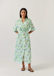 Tuesday Label: TUESDAY LABEL Sunray Dress - Ocean Emerald