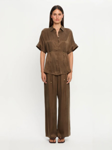 KIVARI Jaxon Shirt - Mocha