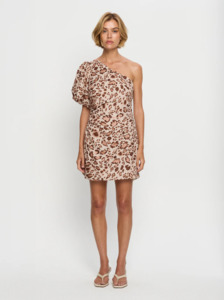 KIVARI Paris Mini Dress - Brown