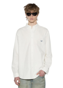 Ksubi: KSUBI KSignature Button Down Long Sleeve Shirt - White