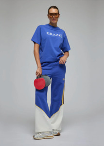 Araminta James: ARAMINTA JAMES Grazie Tee - Ultra Marine