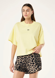 P E Nation: P.E NATION Superfine Tee - Lemonade