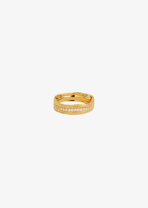 By Charlotte: BY CHARLOTTE Begin Again Band Ring - 18k Gold Vermeil