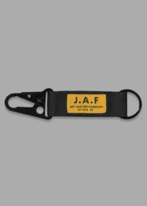 JUST ANOTHER FISHERMAN Essential Key Clip - Black