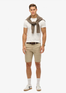Superdry: SUPERDRY Vintage International Short - Tan