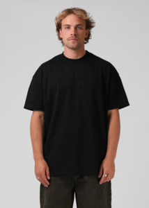 Rpm: RPM EMB Tee - Black