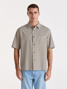 Shirts: LEE Box Cutter Shirt - Ecru Check