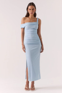 New Arrivals: SOVERE Rua Asymmetrical Dress - Sky