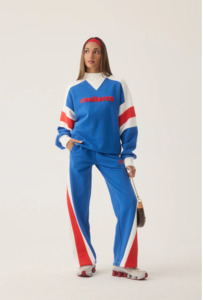 New Arrivals: ARAMINTA JAMES Mallorca Track Pant - Spanish Blue