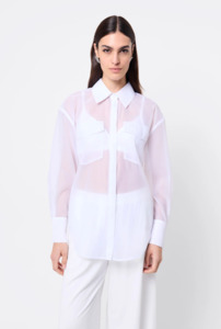 MOSSMAN Oasis Shirt - White