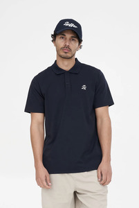HUFFER Tech Classic S/S Polo - Navy