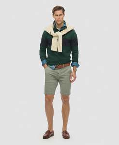 Mens: SUPERDRY Vintage International Short - Washed Sage