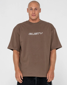 RUSTY Flip Daddy Graphic Tee - Pinecone