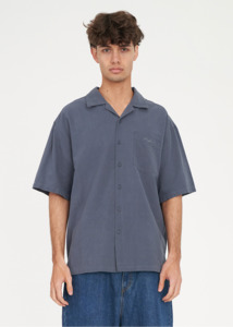 HUFFER Cabana Box Shirt - Slate