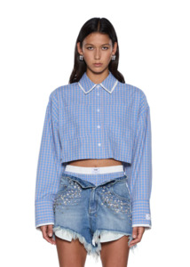 KSUBI Balter Long Sleeve Shirt - Blu Check