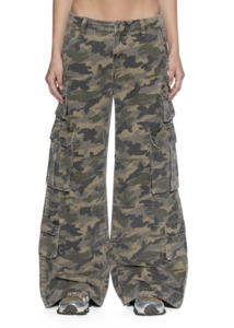 KSUBI Dropout Cargo Pant - Camo