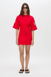 Camilla Marc: CAMILLA & MARC Eviva Mini Dress - Poppy Red