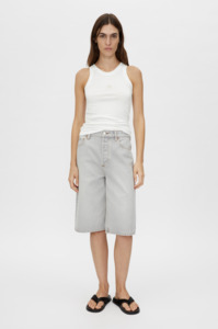 Camilla Marc: CAMILLA & MARC Archie Monogram Tank - Soft White