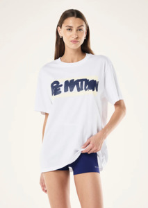 P E Nation: P.E NATION Frontline Tee - Optic White