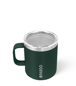 Pargo: PARGO 12oz Insulated Mug - Forest Green
