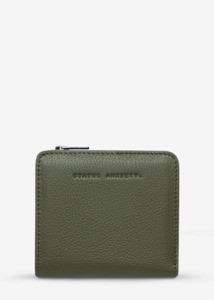 Status Anxiety: STATUS ANXIETY Sense of Wonder Wallet - Khaki