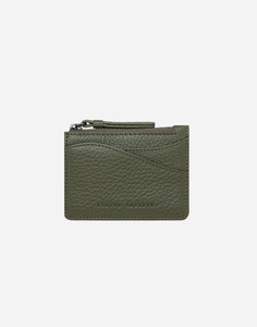 STATUS ANXIETY Hearts Still Beating Wallet - Khaki
