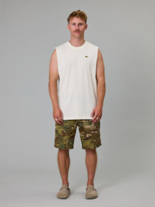 JUST ANOTHER FISHERMAN Stamp Tank - Antique White