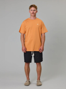 JUST ANOTHER FISHERMAN Stamp Sea Tee - Texas Orange