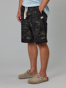 JUST ANOTHER FISHERMAN Dinghy Shorts - Black Camo