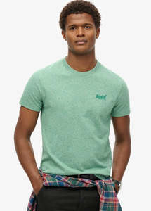SUPERDRY Essential Logo Tee - Bright Green