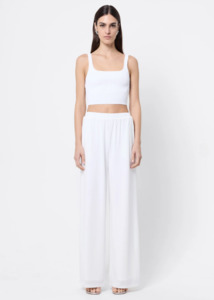 MOSSMAN Free Falling Pant - White