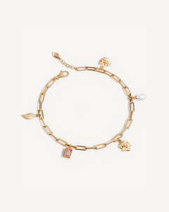 New Arrivals: BY CHARLOTTE Bloom With Grace Bracelet - 18K Gold Vermeil