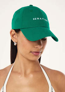 P.E NATION Shift Cap - College Green/ Optic White