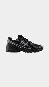 New Balance: NEW BALANCE 740 Sneaker - Black with silver metallic