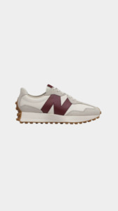 NEW BALANCE 327 Sneaker - Moonbeam / Burgundy