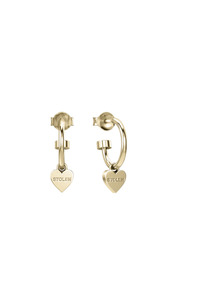 STOLEN GIRLFRIENDS CLUB Heart Anchor Sleeper - Gold Plated
