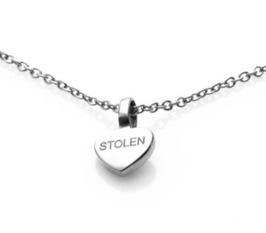 STOLEN GIRLFRIENDS CLUB Stolen Heart Necklace - Silver