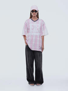 ENA PELLY Luna Jersey - Pink Check