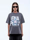 ENA PELLY Aurora Tee - Washed Grey