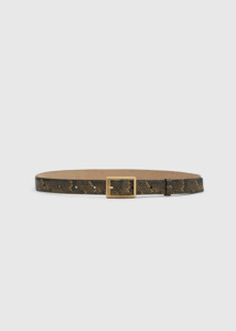 CAMILLA & MARC Sonny Snake Belt - Tan