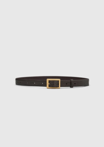 Camilla Marc: CAMILLA & MARC Sonny Croc Belt - Chocolate