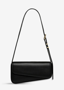 Status Anxiety: STATUS ANXIETY Overnight Obsession Bag - Black/Brushed Gold