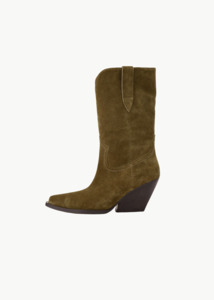 Alias Mae: ALIAS MAE Jem Boot - Khaki Suede