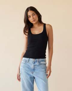 New Arrivals: DEAR DYLAN Daily Tank - Noir