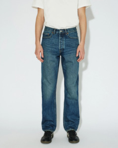 DR DENIM Dash Straight Jean - Stream Dark Fade Vintage