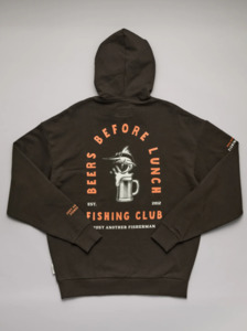 Mens: JUST ANOTHER FISHERMAN Beers Before Lunch - Earth